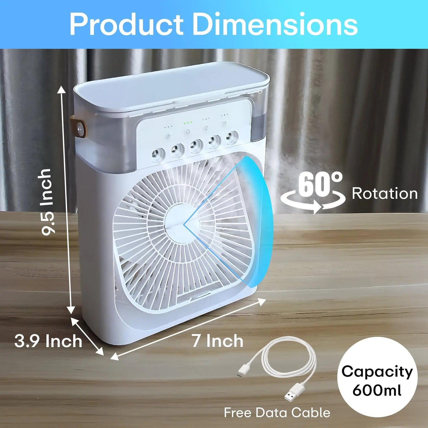 USB Electric Cooler Fan - KYVO