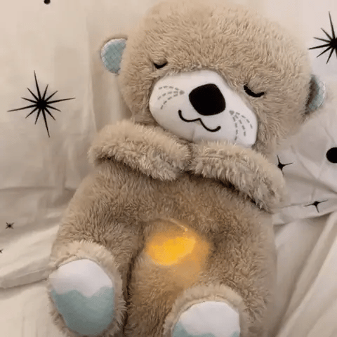 Breathing Teddy Plush Toy