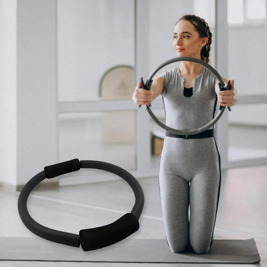 Fitness Ring Circle - Lightweight with Foam Padded Handles - KYVO